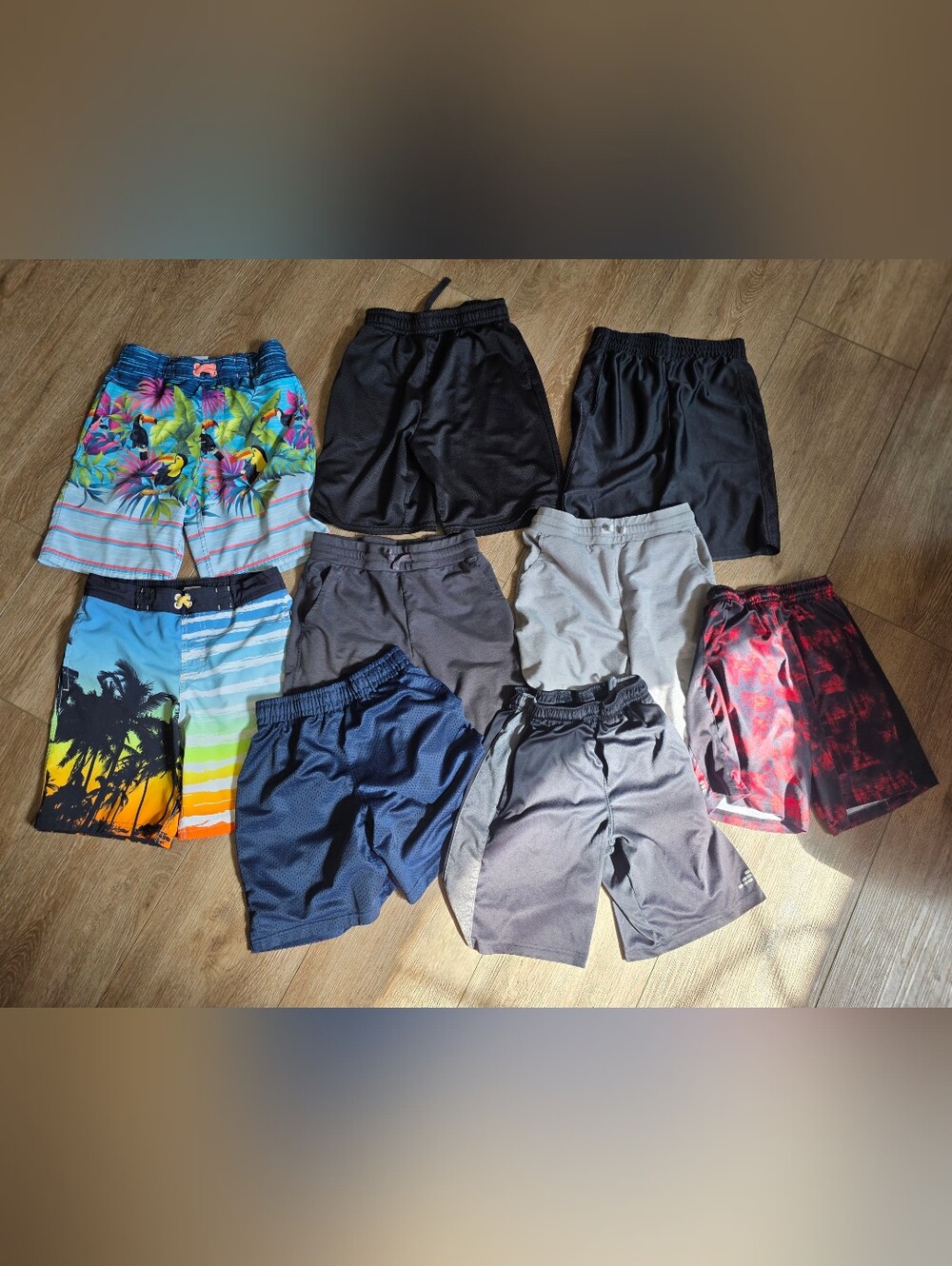 Boys Athletic Shorts & Swim Trunks - Size M/L 8/10 10/12